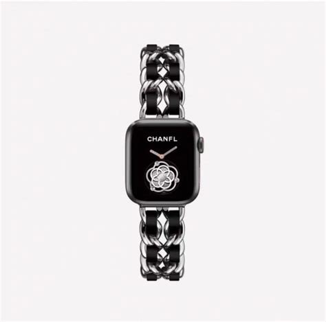 chanel apple watch strap